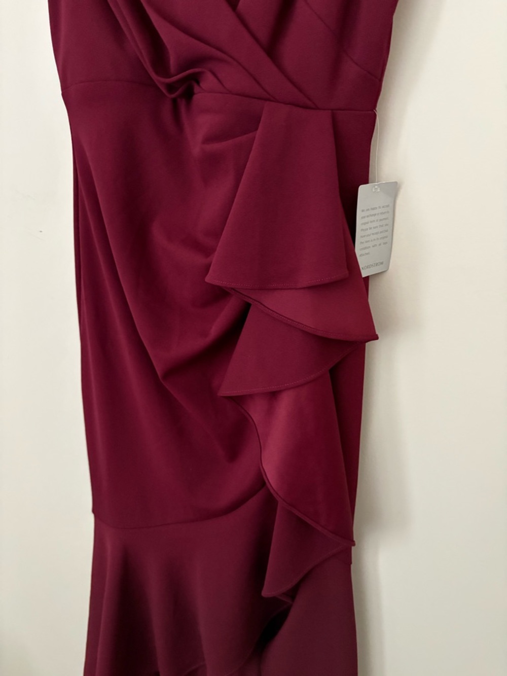 New! Betsy Adam Petite Candance High Low Dress - Picture 8 of 15